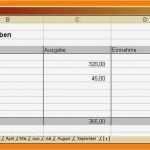 Excel Tabelle Einnahmen Ausgaben Vorlage Erstaunlich 6 Excel Einnahmen Ausgaben