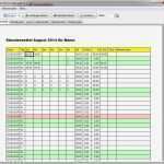 Excel Vorlage Arbeitsstunden Genial Stundenzettel
