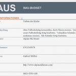 Excel Vorlage Kostenaufstellung Hausbau Einzigartig Bud Für Hausbau