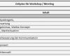 Excel Vorlage Planung Erstaunlich Zeitplan Meeting Excel Vorlage