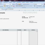 Excel Vorlage Rechnung Inspiration Rechnung Für Dienstleistungen