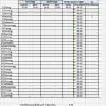 Excel Vorlage Stundenerfassung Wunderbar Zeiterfassung Excel Vorlage – Muster Vorlage