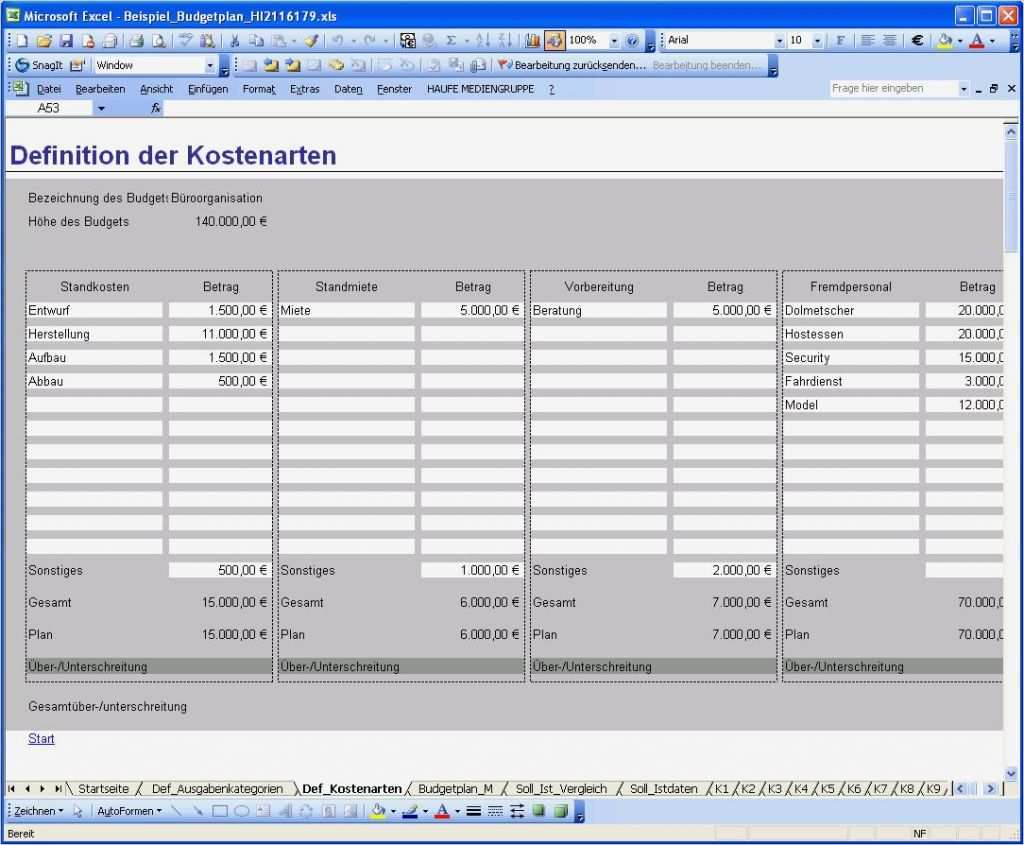 Excel Vorlagen Download Erstaunlich Bud Planung Excel Vorlage Zum Download