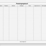 Excel Vorlagen Neu Posteingangsbuch Mit Excel