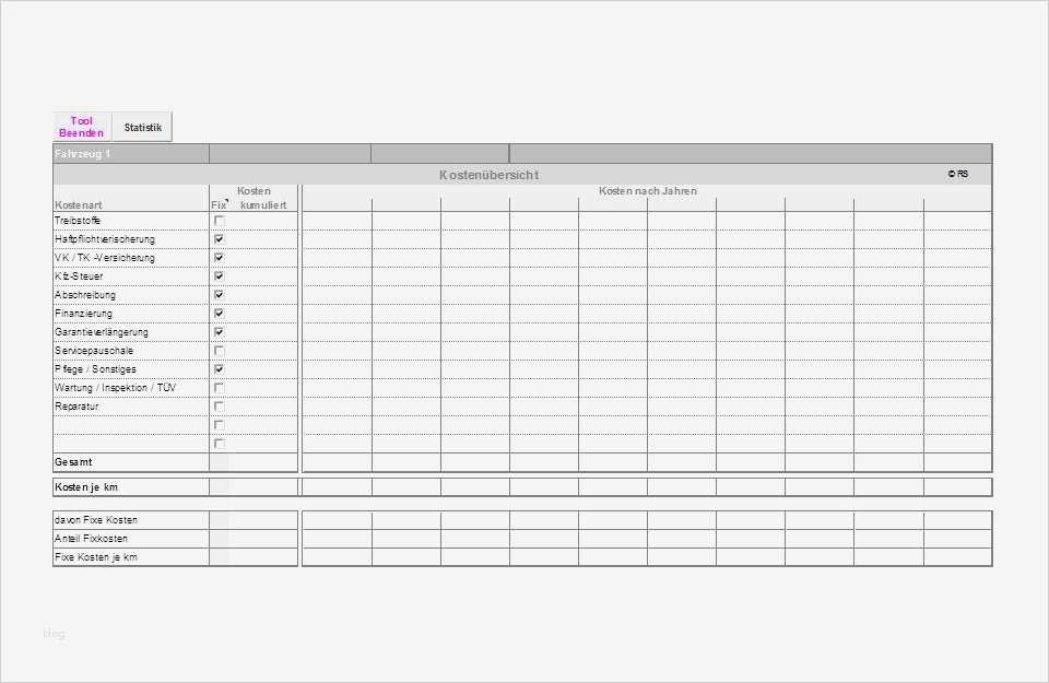 Fahrtenbuch Vorlage Erstaunlich Excel tool Fahrtenbuch Bzw ...