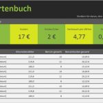 Fahrtenbuch Vorlage Excel Wunderbar Fahrtenbuch Fice Templates