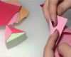 Faltschachteln Basteln Vorlagen Einzigartig Dreieckige origami Box Selber Machen Papier Box Anleitung