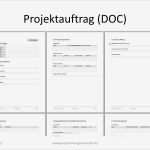 Falzflyer Word Vorlage Neu Projektauftrag In Word Projektmanagement