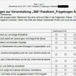 Feedbackbogen Seminar Vorlage Erstaunlich 360 Grad Feedback S&amp;p Unternehmerforum