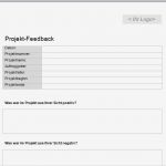 Feedbackbogen Vorlage Bewundernswert Projektmanagement24 Blog Februar 2013