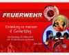 Feuerwehr Flyer Vorlage Erstaunlich Einladungskarte Kindergeburtstag Feuerwehr Basteln