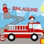 Feuerwehr Flyer Vorlage Schönste Einladungskarten 10 Einladungskarten Geburtstag