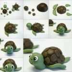 Fimo Vorlagen Elegant Tuto tortue Pate A Sucre Fimo Pinterest