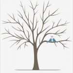 Fingerabdruck Baum Vorlage Erstaunlich Diy Fingerabdruck Baum Poster sofort Download Love Birds