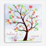 Fingerabdruck Baum Vorlage Inspiration Fingerabdruck Baum Auf Leinwand ♥ Hochzeitsspiel