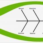 Fishbone Diagramm Vorlage Erstaunlich ishikawa Diagramm Fischgrätendiagramm