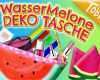 Flechtherzen Basteln Vorlage Erstaunlich Diy Wassermelone Tasche Wassermelone Basteln