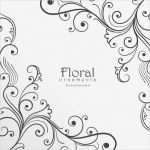 Florale ornamente Vorlagen Kostenlos Cool Floralen Hintergrund Design Vorlage