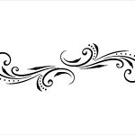 Florale ornamente Vorlagen Kostenlos Inspiration Wandtattoo Design ornament Mit Wandtattoos ornamente