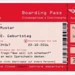 Flugticket Einladung Vorlage Kostenlos Einzigartig Einladungskarten Zum Geburtstag