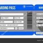 Flugticket Vorlage Download Best Of Großartig Boarding Pass Vorlage Ideen Bilder Für Das