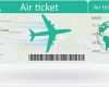 Flugticket Vorlage Download Beste Variante Des Flugtickets Vektor Abbildung Illustration