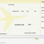 Flugticket Vorlage Download Erstaunlich Flugticket Vorlage Download Wunderbar Muster Einer