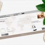 Flugticket Vorlage Download Fabelhaft Kostenloser Download toller Gutschein Im Look Eines