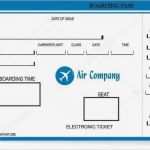 Flugticket Vorlage Download Großartig Großartig Boarding Pass Vorlage Ideen Bilder Für Das