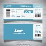 Flugticket Vorlage Download Kostenlos Bewundernswert Pase De Abordar