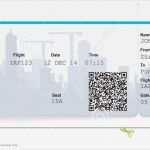 Flugticket Vorlage Download Kostenlos Elegant Variante Der Bordkarte Vektor Abbildung Illustration Von