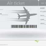 Flugticket Vorlage Download Kostenlos Gut Variante Des Flugtickets Vektor Abbildung Illustration