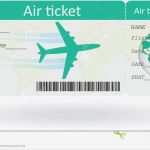 Flugticket Vorlage Download Kostenlos Schönste Variante Des Flugtickets Vektor Abbildung Illustration