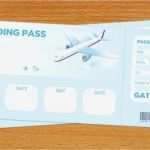 Flugticket Vorlage Photoshop Schön Die Besten 25 Boarding Pass Template Ideen Auf Pinterest