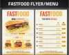 Flyer 6 Seitig Vorlage Genial Fast Food Imbiss Flyer Vorlage Pizza Döner Werbung