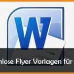 Flyer Bewerbung Vorlage Word Hübsch 8 Flyer Vorlage Word