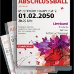 Flyer Online Gestalten Vorlagen Schön Kostenlose Flyer Vorlagen Für Abschlussbälle Von