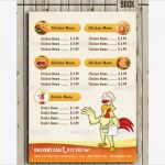 Flyer Vorlagen Gratis Cool Imbiss Flyer Vorlage Fast Food Speisekarten Flyer