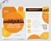 Flyer Vorlagen Gratis Fabelhaft Flyer Template with orange Circles Vector