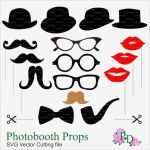 Fotobox Accessoires Vorlagen Zum Ausdrucken Wunderbar Mustache Photobooth Props Svg Eps Png Digital Cutting