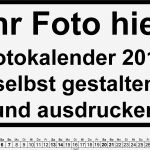 Fotokalender Vorlage 2018 Schön Fotokalender 2018 Als Word Vorlagen Zum Ausdrucken Kostenlos