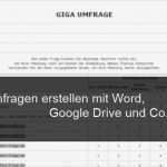 Fragebogen Vorlage Word Erstaunlich Fragebogen Erstellen Mit Word Oder Line – Kostenlos Und