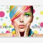 Friseur Gutschein Vorlage Neu K266 Multicolor Gutschein