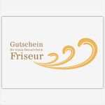 Friseur Gutschein Vorlage Schönste Frischer Gutschein Für Einen Besuch Beim Friseur