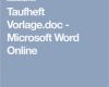 Fürbitten Vorlage Erstaunlich Taufheft Vorlagec Microsoft Word Line