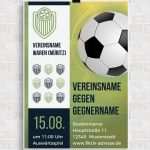 Fussball Flyer Vorlagen Wunderbar Designs Für Sportvereine Turnierplan Erstellen Sammelkarten