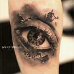 Gedenk Tattoos Vorlagen Wunderbar top 10 Realistic Eye Tattoos