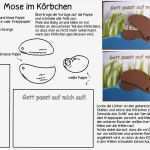 Gefühle Memory Vorlage Best Of Mose Im Körbchen Basteln Kinderstunde Kindergottes Nst