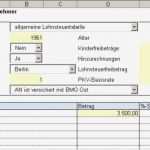 Gehaltsabrechnung Vorlage Angenehm Excel tool Netto Gehaltsrechner