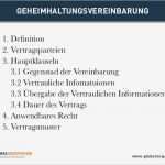 Geheimhaltungsvereinbarung Vorlage Best Of Geheimhaltungsvereinbarung Muster Und Vorlage